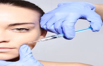 Woman Receiving Injection Fillers Marietta GA