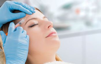 Woman Receiving Facial Injections Marietta GA